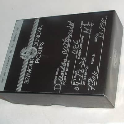 Seymour Duncan 50th Anniversary Limited Edition Duncan Custom Set (Black) Set #086 image 1