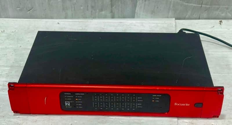 Focusrite RedNet 2 Dante Audio Interface 2010s - Red image 1