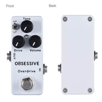 Mini Obsessive Overdrive Effect Pedal with True Bypass Switch (Price includes the import duty for US buyer) image 6