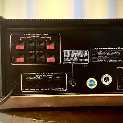 πΆβ¨ Marantz 2226 Vintage Stereo Receiver w/ Original Wood Case (WC-22) β Warm White LED, Cleaned, Tested & Working image 10