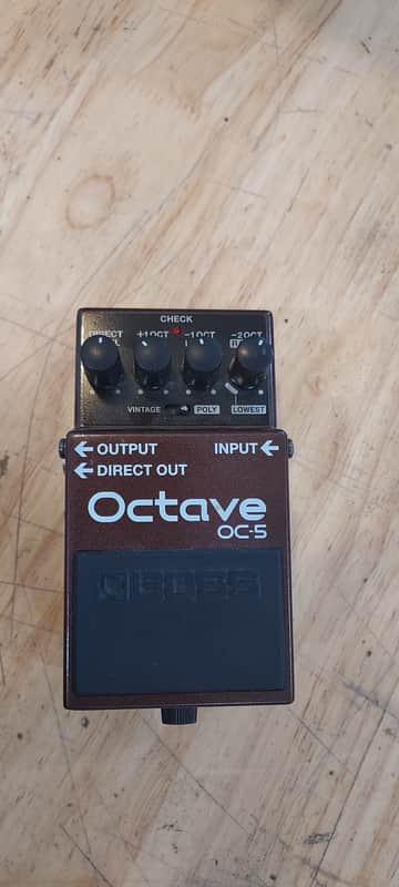 Boss OC-5 Octave 2020 - Present - Brown image 1