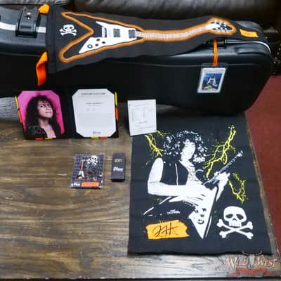 Gibson Custom Shop Artist Collection Kirk Hammett 1979 Flying V Murphy Lab Aged Ebony image 15