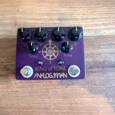 Analogman King of Tone V4 with Red Side High Gain image 1