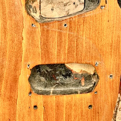 1964 Mosrite Ventures Body & Neck Husk Natural Refin-Vintage 1960's for Restoration image 11