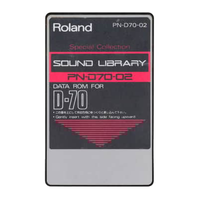 Roland PN-D70-02 Data ROM Card for D-70