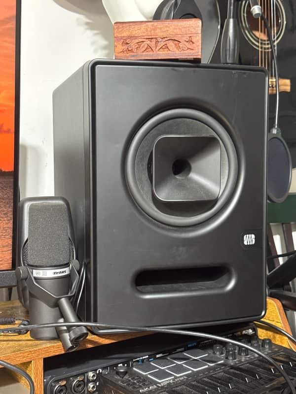 PreSonus Sceptre S8 Active Coaxial Studio Monitor pair 2014 - Present - Black image 1
