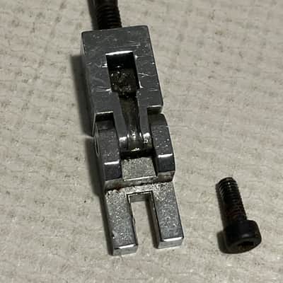 1980's Made in Germany Original Floyd Rose Tremolo Complete Chrome High E String Saddle image 2