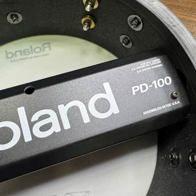 Roland PD-100 1" Single Trigger Mesh Head V-Drum Trigger Pad - Blue - ZR56341 image 6