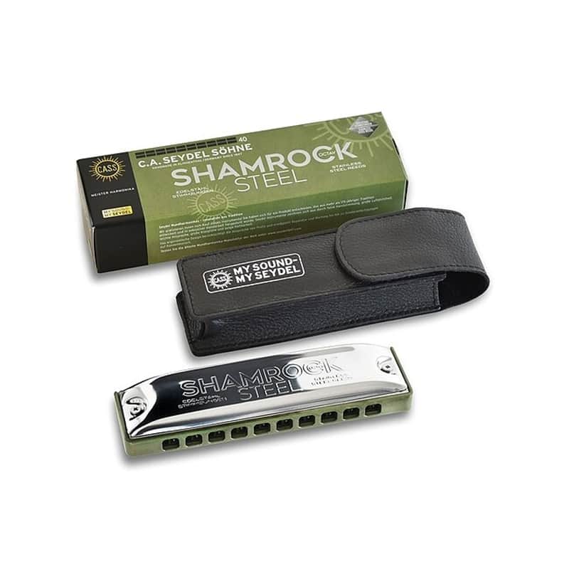 SEYDEL Shamrock Steel 40-Stimmen Eb-Dur Oktav-Mundharmonika image 1