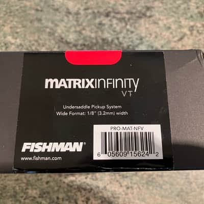 Fishman Matrix Infinity VT 3.2mm Wide Under Saddle Acoustic Guitar Pickup image 9
