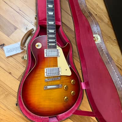 2024 Gibson Custom Shop 1959 Les Paul Standard Reissue (R9) – Murphy Lab Ultra-Light Aged - Factory Burst image 1