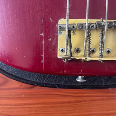 Univox Precisely Bass 1970s - Red image 8