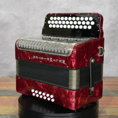 Immagine Weltmeister Weiner 571 FBE Button - Pearl Red - 2