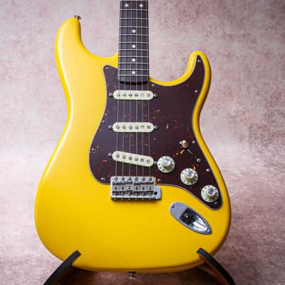 FENDER USA Custom Shop 59' Reissue Stratocaster NOS M/H "Grafitti Yellow + Rosewood" (2009) image 6