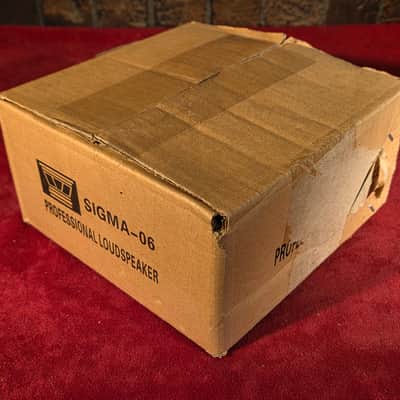 Sigma-06 6” Professional Loudspeaker w/ Original Box #3 image 7