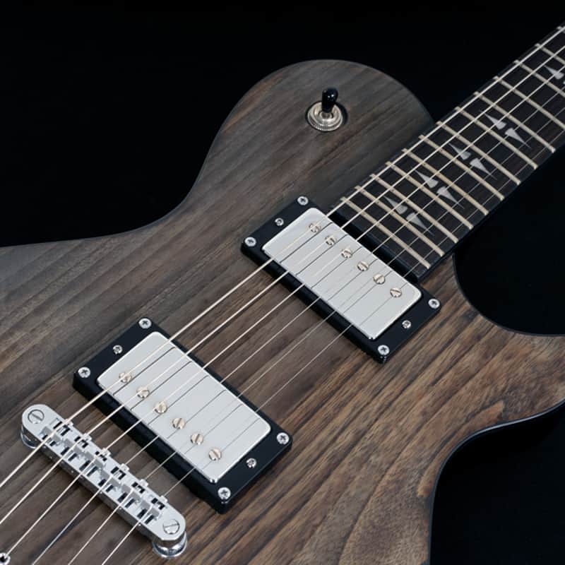 Michael Kelly Patriot Decree OP Electric Guitar w/ Faded Black Finish w/ Open Pore Ebony Fretboard MKPDOBBERA image 1