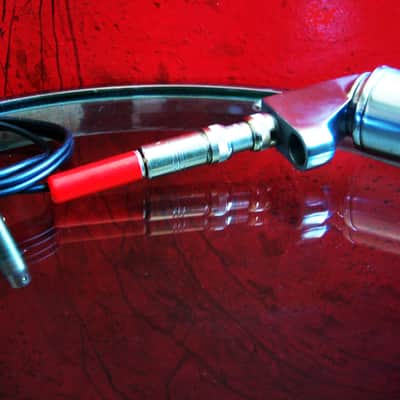 Vintage 1950's Electro-Voice 638 Omnidirectional Dynamic Microphone Hi Z harp mic w female 1/4 inch adapter 641 image 12