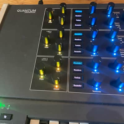 Waldorf Quantum 61-Key Hybrid Synthesizer 2017 - Present - Black image 4