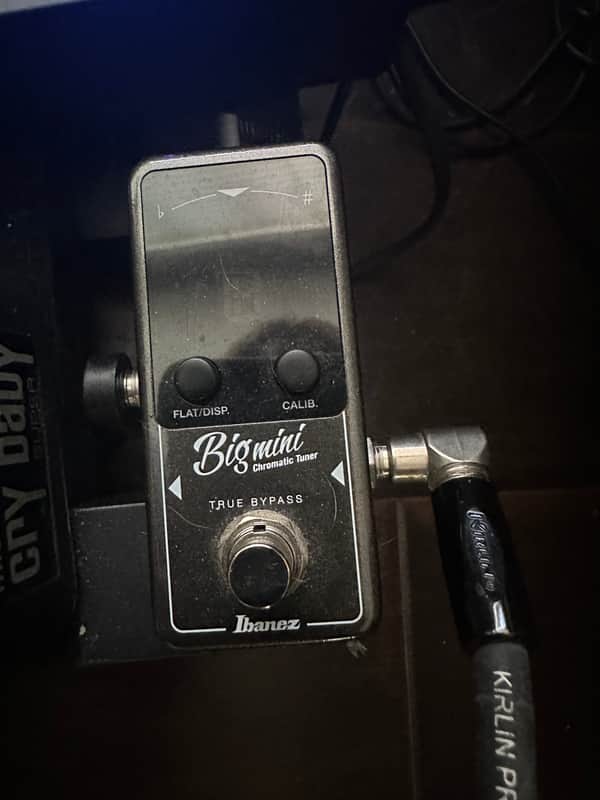 Ibanez Bigmini Mini Tuner Pedal 2010s Black image 1