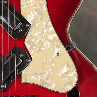 Greco Shrike 950 w/boomerang pickups 1960s Red image 10