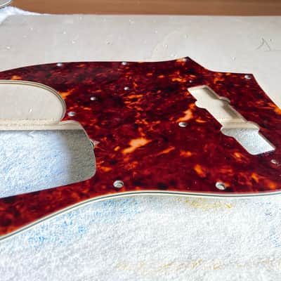 Fender Jazz Bass 1960 - 1965 Pickguard tortoise celluloid image 12