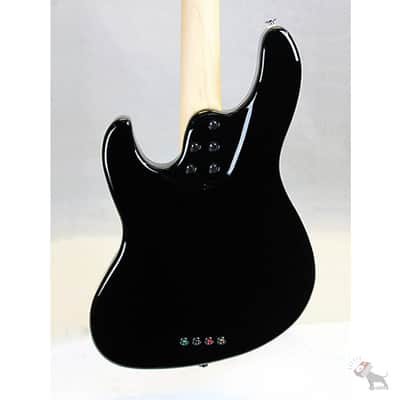 FGN EMJ-ASH-M/BK Expert Series Might Jazz Electric Bass Maple Fretboard Black Finish image 4