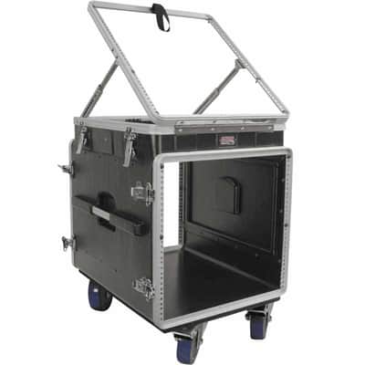 Gator GRC-12X10-PU Polyéthylène 19" GRC 12 U pour le top et 10 U pour le côté avec des roulettes image 6