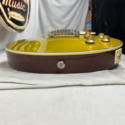 Agile AL-3000 Goldtop Singlecut Electric Guitar image 18