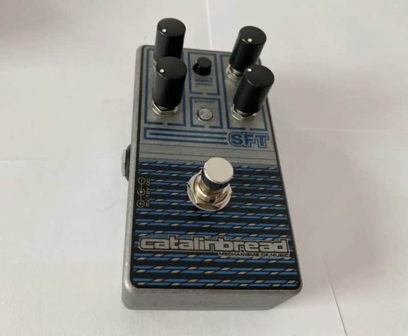 Catalinbread SFT v2 Overdrive Metallic Sapphire w/ Original | Reverb