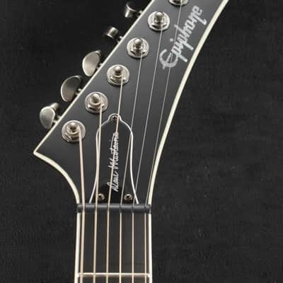 Epiphone Dave Mustaine Flying V Prophecy Aged Dark Red Burst - Demo Sale image 8