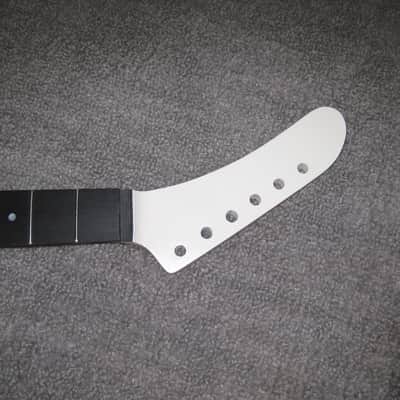 Custom ESP Style Lynch Reverse Hockey Banana Guitar Neck Maple & Richlite Board Stainless Steel Frets image 3