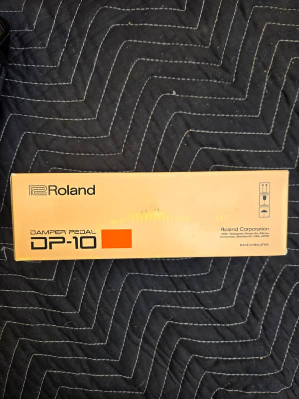 Roland DP-10 Damper Pedal 2005 - Present - Black image 1