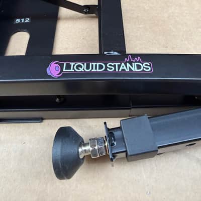 Liquid Stands Adjustable Keyboard Stand – Expandable Width – Heavy-Duty Steel – Good Condition image 2