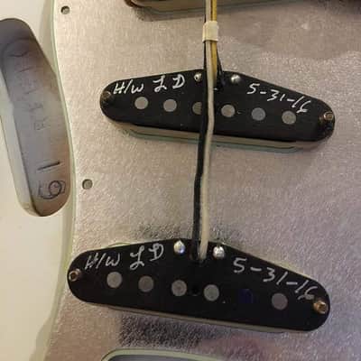 RARE! Fender Custom Shop Hand Wound Texas Special Pickups from a 1961 Relic Stratocaster image 1