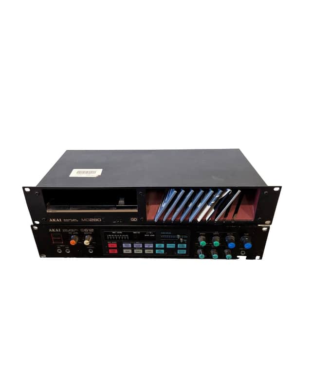 Akai S612 with MD280 - Audio Sampler - Good w/ Manuals image 1