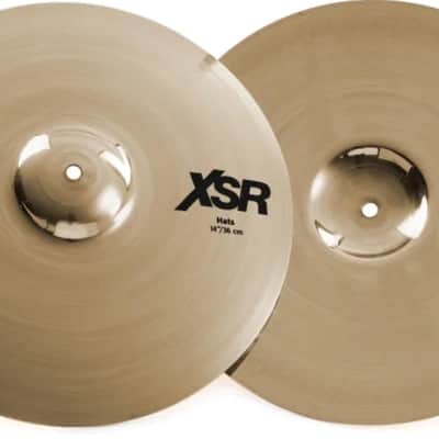 Sabian 14 inch XSR Hi-hat Cymbals image 1