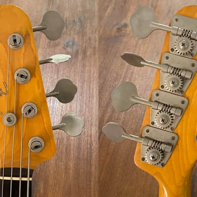 Fender Precision Bass, ‘62, LEFT HAND, 3 Tone Sunburst, 1991 image 7
