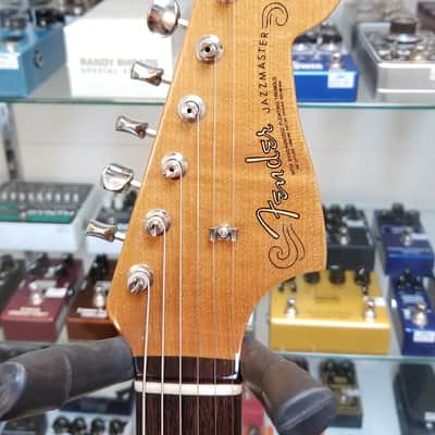 used 2019 Fender Custom Shop Masterbuilt Dennis Galuszka 1959 Jazzmaster NOS Santa Cruz Redwood in Natural, Excellent Condition with OHSC and Paperwork! image 6