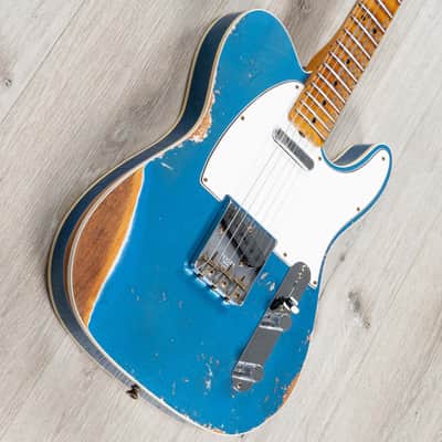 Fender Custom Shop 1965 Telecaster Custom Heavy Relic Guitar, Lake Placid Blue image 2