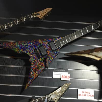 ESP Arrow NT 40th Anniversary NAMM Exhibition Masterbuilt Custom Shop Guitar (Metallic Marble) image 2