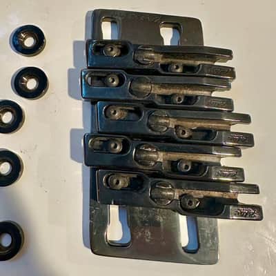 Kahler 2440 5-String Bass Bridge highly adjustable Jackson 1990s - Black image 4