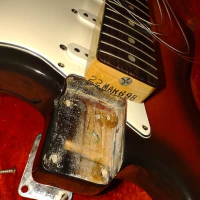 1969 Fender Stratocaster Sunburst w/Rosewood Board- All Original! Hendrix-era Strat & Case- Video Demo image 14
