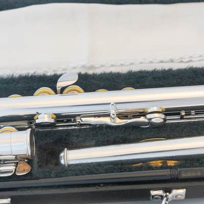 Yamaha YFL-361H Intermediate Flute *Silver Headjoint *Low-B *Cleaned & Serviced image 7