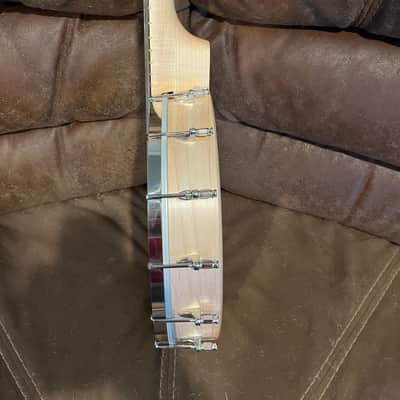 Deering Goodtime Solana 6-Nylon String Banjo with Pickup 2018 - Natural with Deering hard case image 6