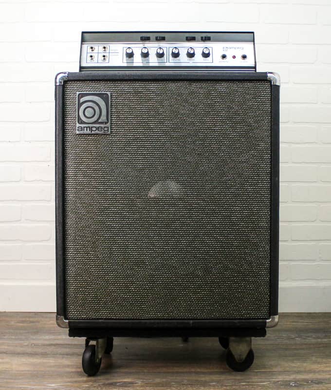 Preowned 1960s Ampeg BT-15 Flip Top 1x15" Bass Amp image 1