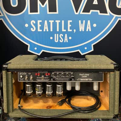 PRS Brad Whitford's Aerosmith, "Paul's Amp" 100W, Authenticated! (#134) 2010s Green image 3