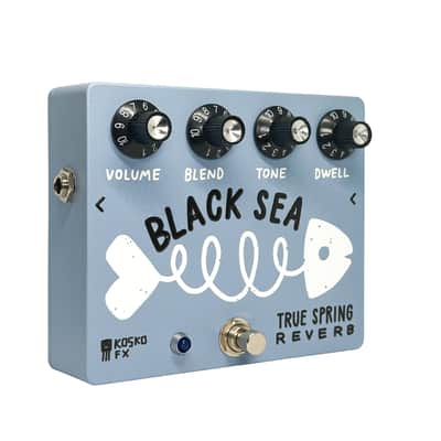 Kosko FX Black Sea True Spring Reverb Tank AMC2BF Suft Garage rock Vintage sound image 2