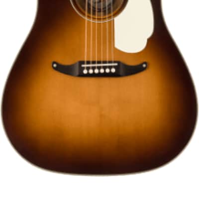 Fender King Vintage Dreadnought Size All Solid Acoustic Electric Guitar w/Case image 1