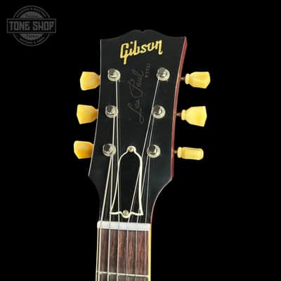 Gibson Custom Dealer Select 1959 Les Paul Standard Golden Poppy AAA Top Ultra Light Aged w/case 961014 image 6