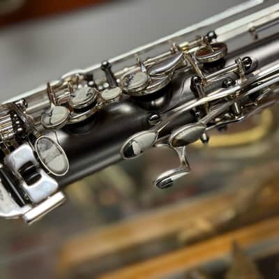 Cannonball Hotspur T5 Silver Black Big Bell Stone Series Tenor Saxophone image 16
